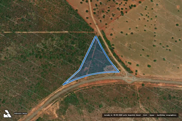 Imagem de satélite de FAZENDA ANGICO em Divinópolis de Goiás - GO