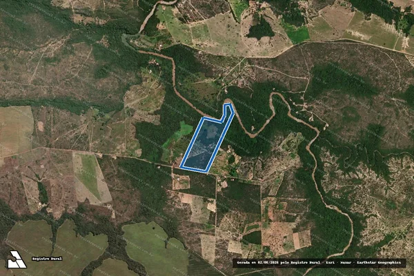 Imagem de satélite de PROJETO DE ASSENTAMENTO BOA SORTE ? Lote 29 - PA Boa Sorte ? Lote 29 em Cocalzinho de Goiás - GO