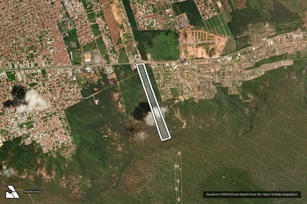 Imagem de satélite de FAZENDA GRIGÓRIO - PARTE I em Barreiras - BA