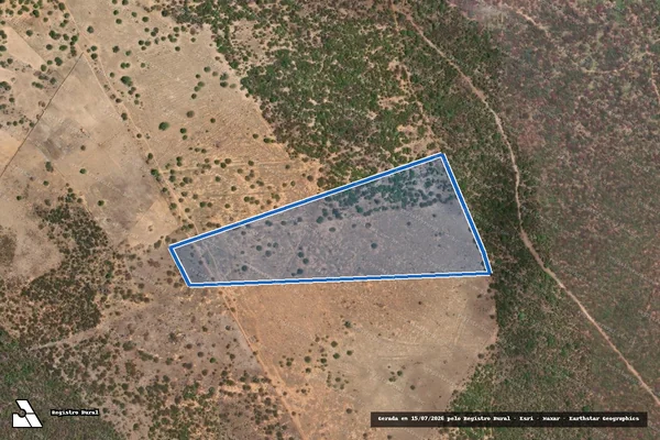Imagem de satélite de Fazenda Senhor do Bonfim - Parte 5 em Xique-Xique - BA