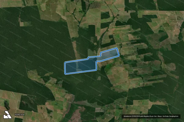 Imagem de satélite de Setor SERRA DOS REIS III ? Subgleba: ? Lote 13