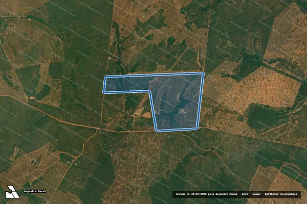 Imagem de satélite de FAZENDA ESPIRITO SANTO ?II? - Parte 1 em Poconé - MT