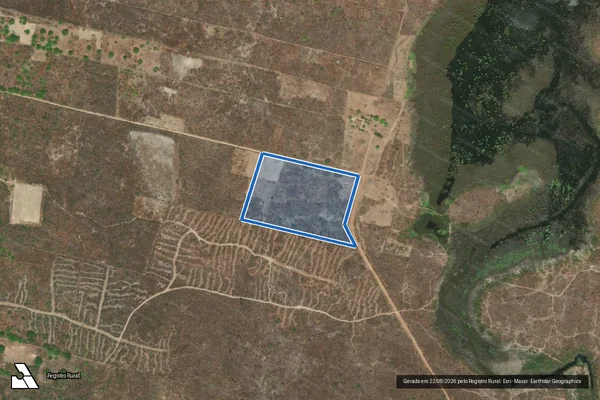 Imagem de satélite de FAZENDA SÃO JOSE - Parte 4 em Pentecoste - CE