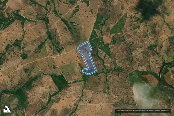 Imagem de satélite de BUCAINA - Parte 1 em Uirapuru - GO