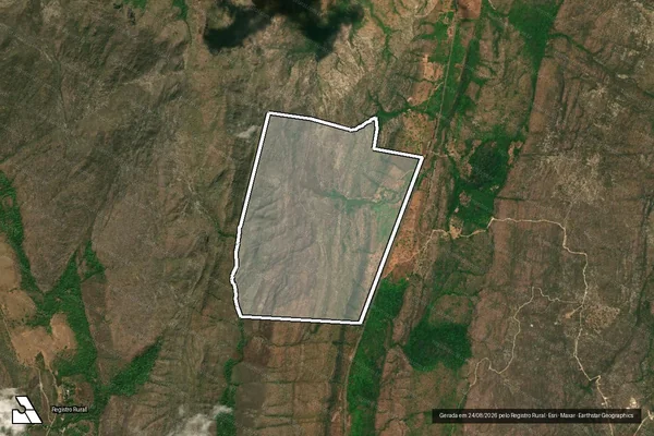 Imagem de satélite de FAZENDA ESCORREGA - 001 em Teresina de Goiás - GO