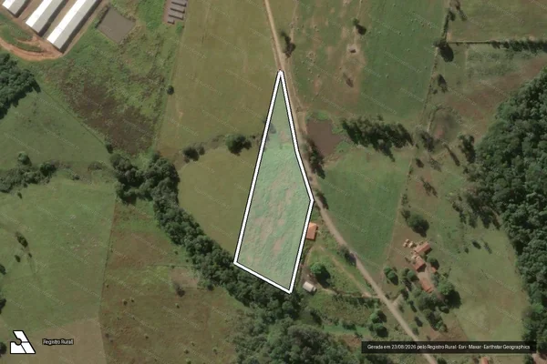 Imagem de satélite de FAZENDA SÃO FRANCISCO  - GLEBA 02 em Joaquim Távora - PR