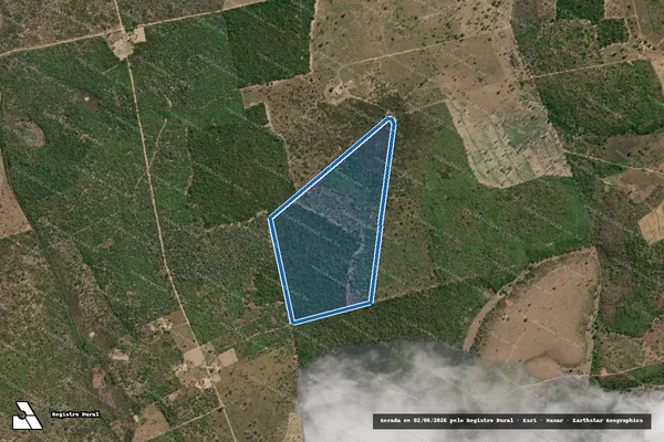 Imagem de satélite de FAZENDA LIMOEIRO - Parte 1 em Piritiba - BA