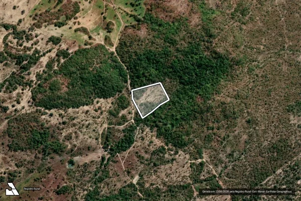 Imagem de satélite de P.A ALIRIO CORREIA em Crixás - GO