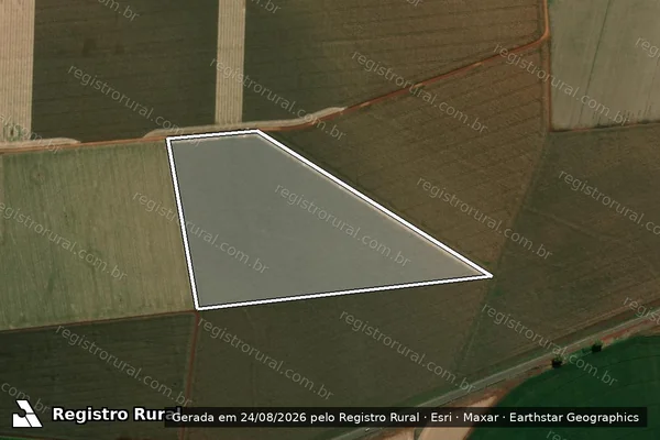 Imagem de satélite de Sitio Sol Nascente - Parcela 1 em Cândido Mota - SP