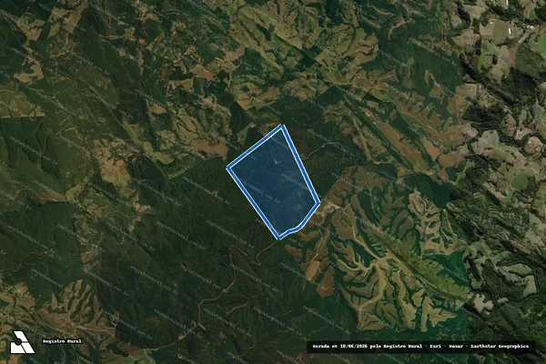 Imagem de satélite de Fazenda Apucarana Grande - FAZENDA APUCARANA GRANDE em Ortigueira - PR