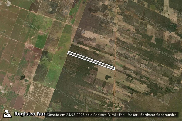 Imagem de satélite de Lote: 21 - PA. Mangal II - 21 em Sítio do Mato - BA