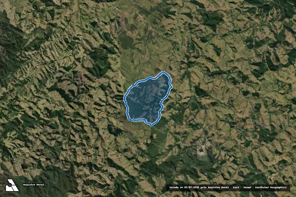 Imagem de satélite de FAZENDA - QUILOMBO em Taubaté - SP