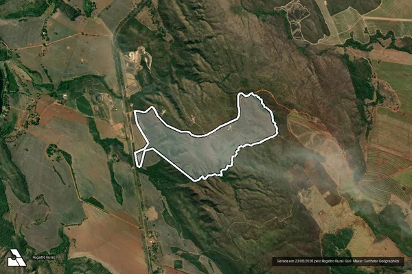 Imagem de satélite de FAZENDA JAGUARA - PARCELA 02 em Sacramento - MG