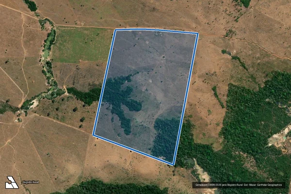Imagem de satélite de ASSENTAMENTO VILA MUTUM - Lotes_60_61 em Apiacás - MT
