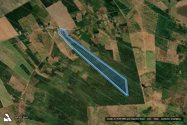 Imagem de satélite de FAZENDA SANTO ANTONIO - SANTO ANTONIO I em Colinas - MA