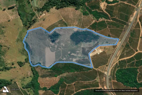 Imagem de satélite de Monte Alto - Monte Alto 01 em São Pedro da União - MG