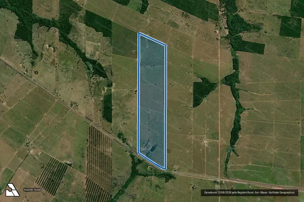 Imagem de satélite de LOTE 03 - Parte 1 em São João do Araguaia - PA