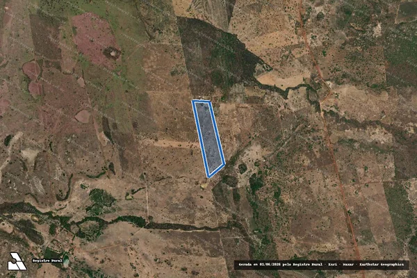 Imagem de satélite de LOTE 29  - PA SANTA FÉ - LOTE 29 PA SANTA FÉ em Flores de Goiás - GO