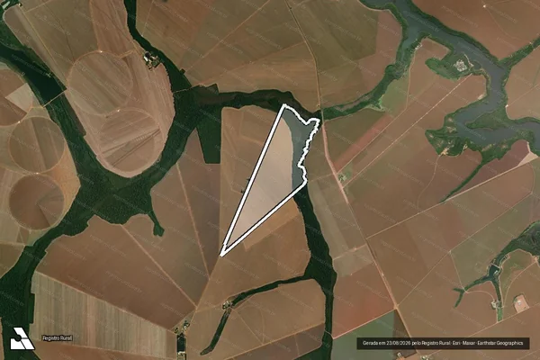 Imagem de satélite de LOTE 20 DO SETOR 03 - LOTE 20 DO SETOR 03 em Lucas do Rio Verde - MT