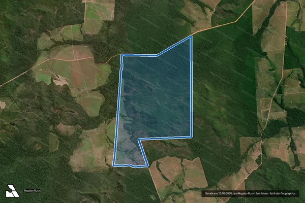 Imagem de satélite de Fazenda Vó Luiza II - Parcela 02 em Nova Canaã do Norte - MT