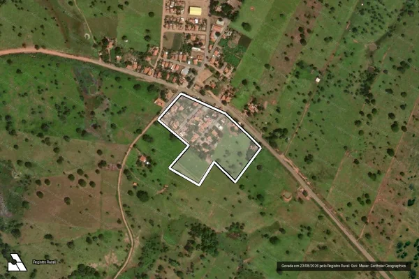 Imagem de satélite de SITIO 2 RANCHOS em Pontes e Lacerda - MT