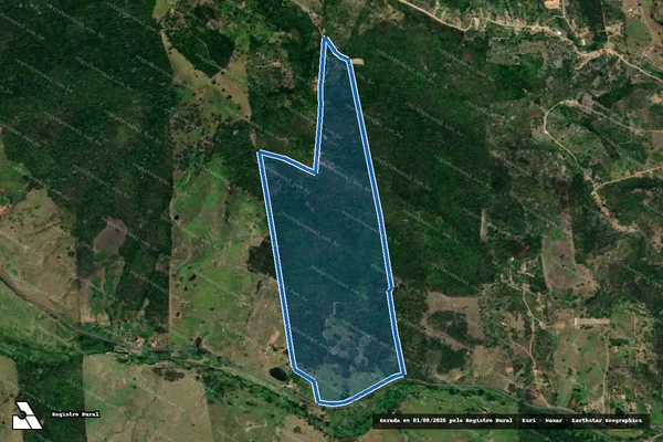 Imagem de satélite de Fazenda Santa Lucia - 01 em Cuitegi - PB