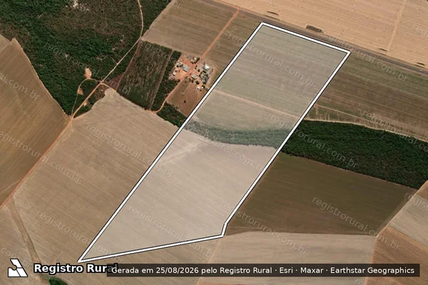 Imagem de satélite de FAZENDA BREJÃO E OUTRAS - Parte 5 em Riachão - MA