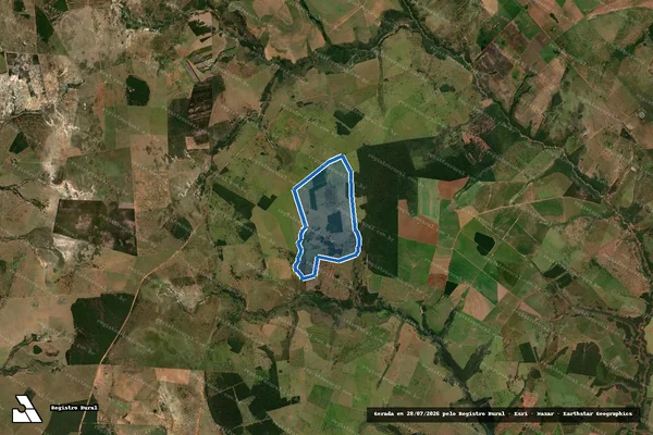 Imagem de satélite de Fazenda Itary / Parte 1 em Iguatemi - MS