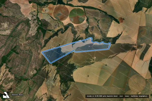 Imagem de satélite de FAZENDA RECONQUISTA (LOTE 05) - 001 em São João d'Aliança - GO
