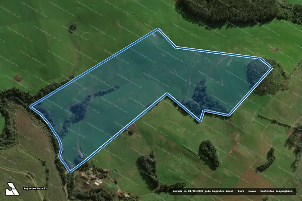 Imagem de satélite de MAT.: 6180 - Parte 1 em Entre Rios - SC