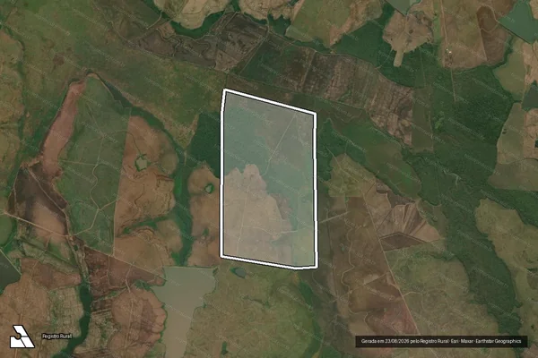 Imagem de satélite de Fazenda Duas Marias - Parte 1 em Maçambará - RS