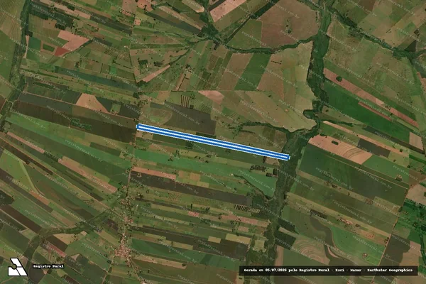 Imagem de satélite de FAZENDA FIGUEIRA II - Lote A em Santa Cruz de Monte Castelo - PR