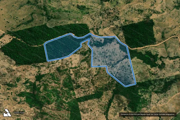 Imagem de satélite de FAZENDA TRES BARRAS I - GLEBA   A   - Gleba A-01 em Vila Rica - MT