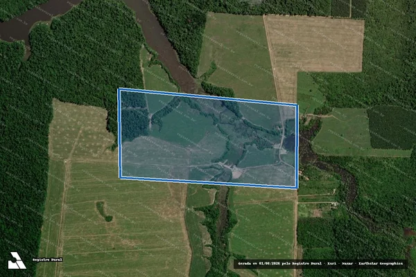 Imagem de satélite de FAZENDA KAROLINE XXX - Parcela 1 em Tailândia - PA