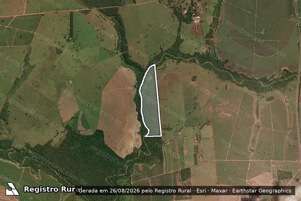Imagem de satélite de Estância Emiliane - Parte 1 em General Salgado - SP