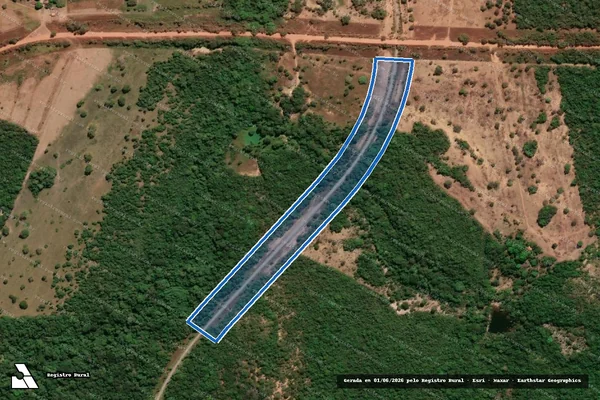 Imagem de satélite de Fazenda Santa Luzia - Ferrovia em Gurupi - TO