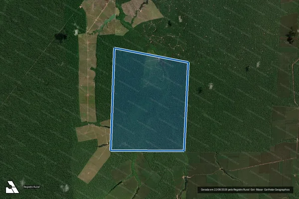 Imagem de satélite de FAZENDA NOVA CONCEIÇÃO XI - PARTE 01 em Tomé-Açu - PA