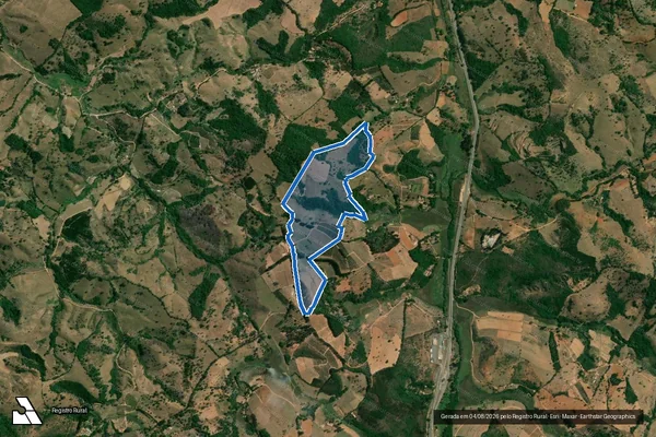 Imagem de satélite de FAZENDA PRIMAVERA - FAZENDA PRIMAVERA em Oliveira - MG