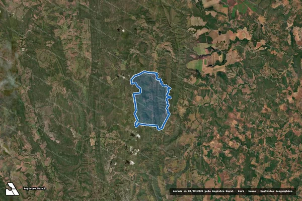 Imagem de satélite de Projeto de Assentamento Mucambão - Projeto de Assentamento Mucambão em Minaçu - GO