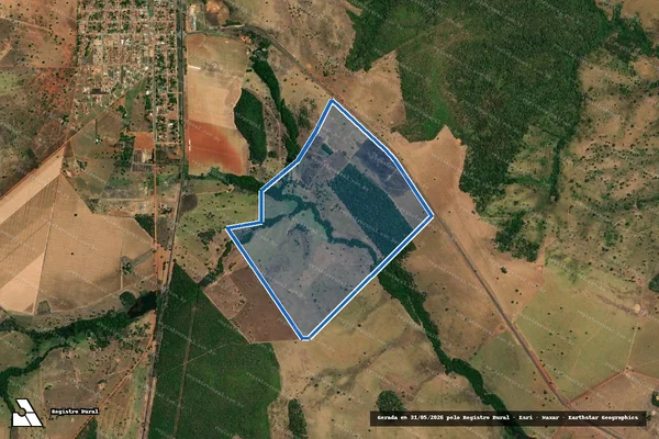 Imagem de satélite de Fazenda Água Limpa  (parcela 02) - PARTE 1 em Barrolândia - TO