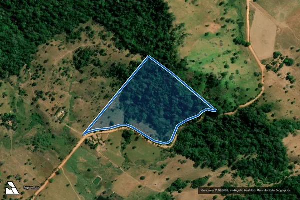 Imagem de satélite de LOTE 145, GLEBA 24, SETOR 14 DE ABRIL - PARCELA 01 em Espigão D'Oeste - RO