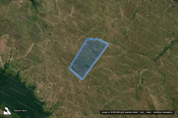 Imagem de satélite de PARTE 09, DESMEMBRADO DA FAZENDA SÃO CAETANO - 001 em Paranã - TO