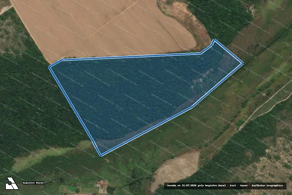 Imagem de satélite de FAZENDA JOÃO MARQUES - Parte 1 em Tibau do Sul - RN