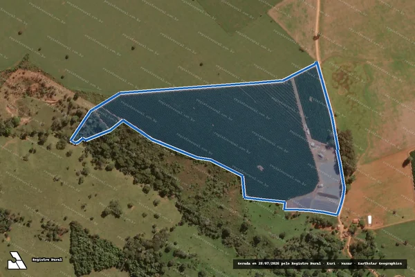 Imagem de satélite de FAZENDA SALSA - Gleba C em Rio Paranaíba - MG