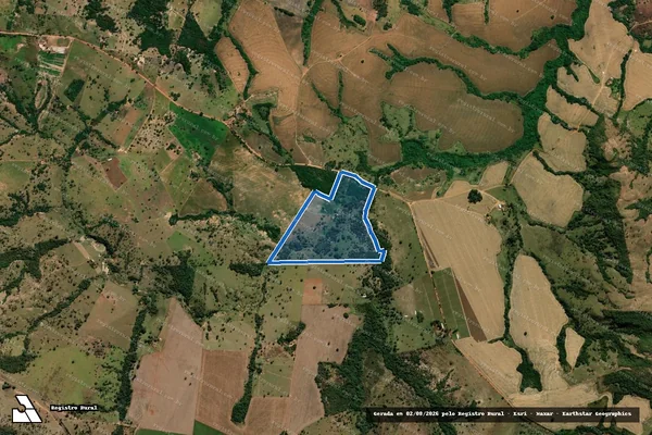 Imagem de satélite de FAZENDA SANTA MARTA - GLEBA 03 em Amorinópolis - GO