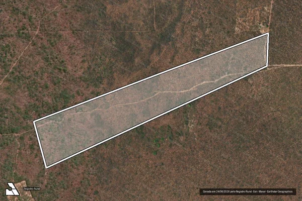 Imagem de satélite de BEZERRO MORTO - LOTE 13 em São João da Canabrava - PI