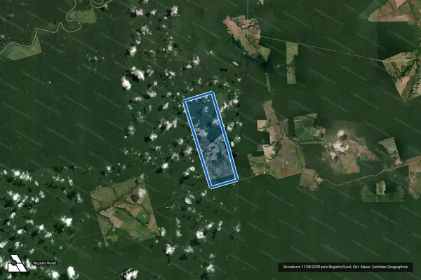 Imagem de satélite de FAZENDA SANTA LUIZA em Paragominas - PA