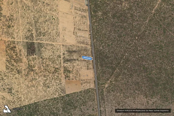 Imagem de satélite de Fazenda Santa Maria - Parte 30 em Xique-Xique - BA