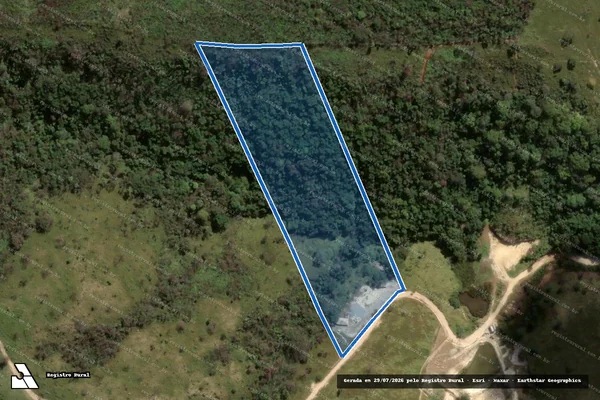 Imagem de satélite de FAZENDA TABOCA - GLEBA 28 em Florestal - MG