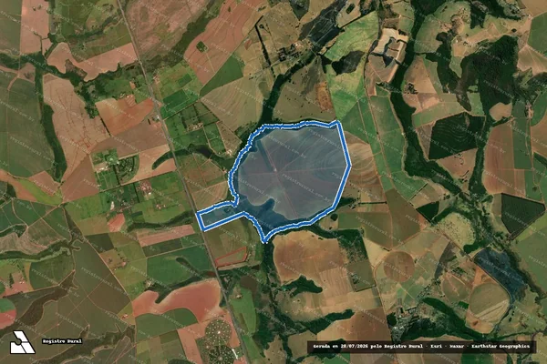 Imagem de satélite de Fazenda São José - PARTE 1 em Uberaba - MG